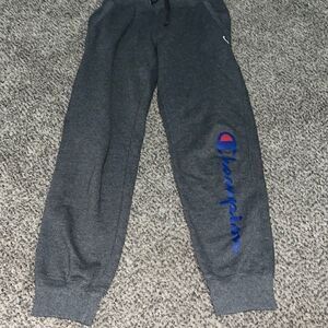 Champion Gray Sweats - S